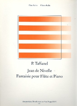 Jean de nivelle Fantaisie pour flte et piano