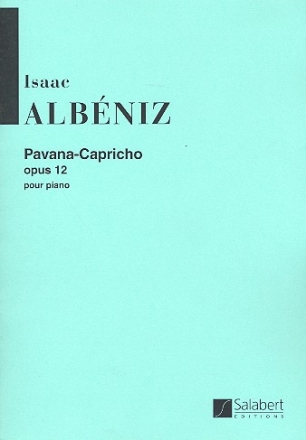 Pavana-capricho op.12  pour piano