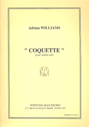 Coquette pour violon solo