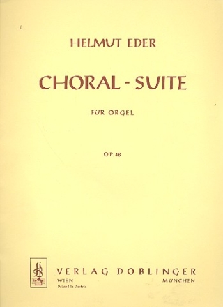Choral-Suite op.48 fr Orgel