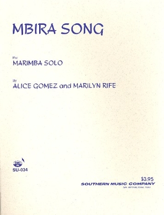 Mbira Song for marimba solo