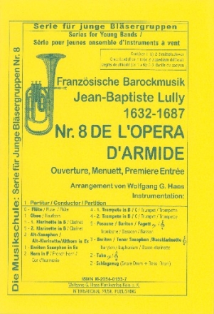 DE L'OPERA ARMIDE FUER BLAS- ORCHESTER PARTITUR+STIMMEN