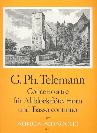 Concerto a tre F-Dur fr Altblockflte, Horn und Bc