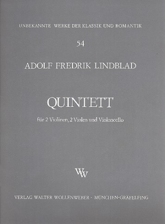 Quintett fr 2 Violinen, 2 Violen und Violoncello Stimmen