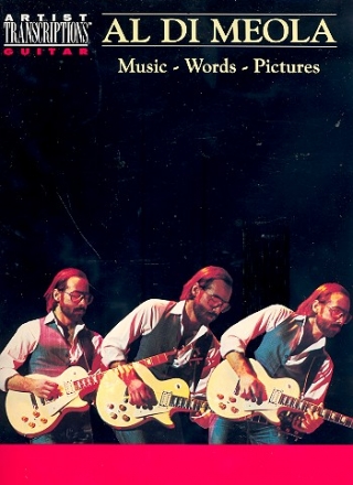 Al di Meola: Music Words Pictures,  Songbook for guitar