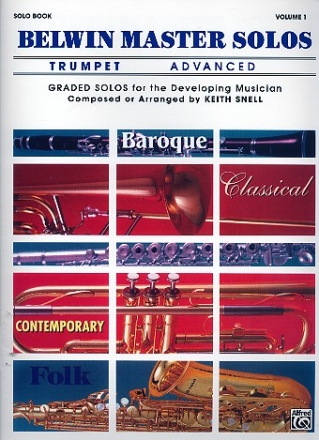 Belwin Master Solos vol.1 for trumpet advanced