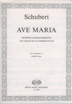 Ave Maria fr Violine und Klavier