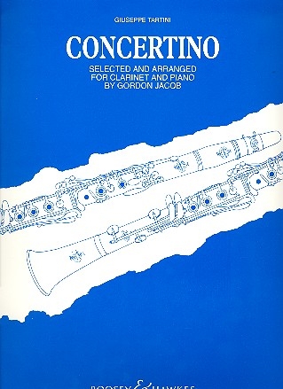 Concertino fr Klarinette und Streichorchester Klavierauszug mit Solostimme