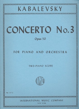 Concerto no.3 op.50 for 2 pianos 4 hands