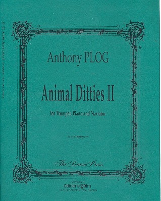 Animal Ditties vol.2 for trumpet, piano and narrator parts