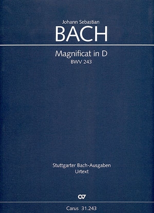 Magnificat D-Dur BWV243 fr Soli, gem Chor und Orchester Partitur
