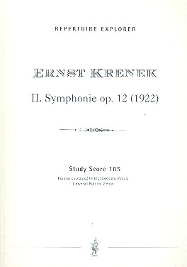 Sinfonie Nr.2 op.12 fr Orchester Studienpartitur (1922)
