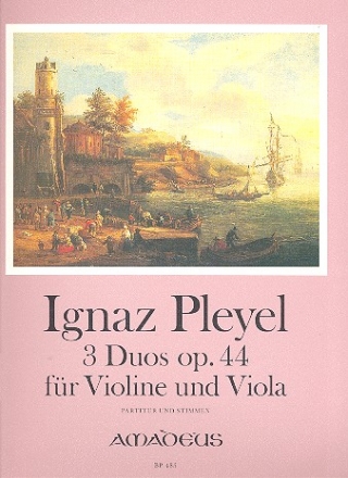 3 Duos op.44 fr Violine und Viola