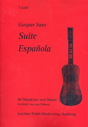Suite Espanola für Mandoline und Gitarre 2 Spielpartituren