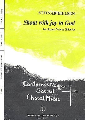 Shout with Joy to God for equal voices (SSAA) a cappella score