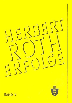 Herbert Roth Erfolge Band 5 für Akkordeon
