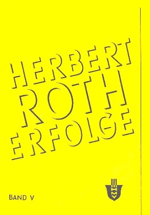 Herbert Roth Erfolge Band 5 fr Akkordeon