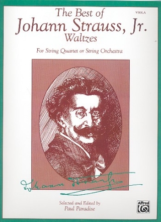 The Best of Johann Strauss junior Waltzes for string quartet viola