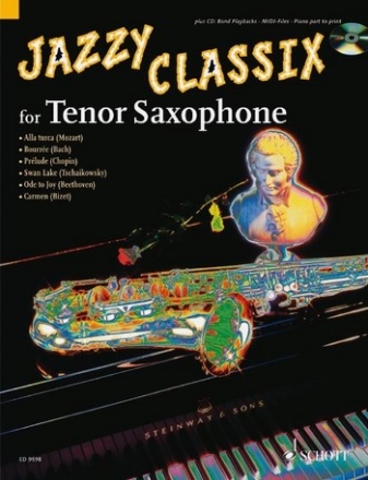 Jazzy Classix (+CD) for tenor saxophone