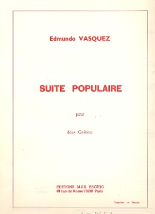 Suite populaire pour 2 guitares