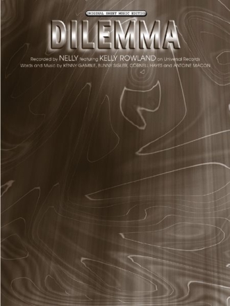Dilemma: Einzelausgabe gesang und klavier/gitarre