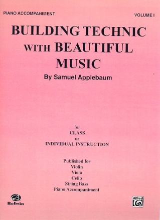 Building Technic with beautiful music vol.1 piano accompaniment
