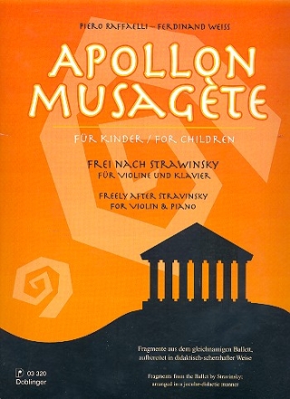 Apollon Musagete fr Kinder frei nach Strawinsky fr Violine und Klavier