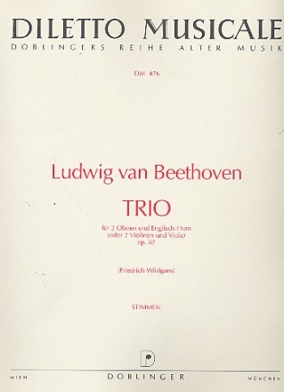 Trio op.87 fr 2 Oboen und Englischhorn Stimmen