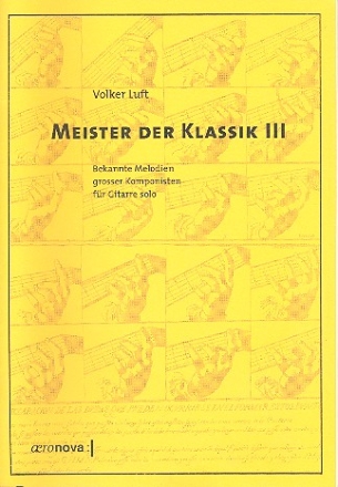 Meister der Klassik Band 3 fr Gitarre