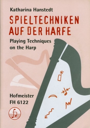 Spieltechniken auf der Harfe (+CD) Historische Aspekte und Zeichenerklrungen (dt/en)