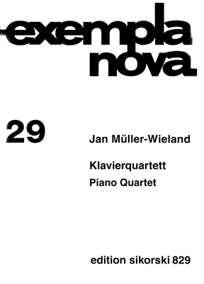 Quartett fr Klavier und Streichtrio Stimmen