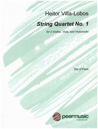 String Quartet No.1 for 2 violins, viola and violoncello parts