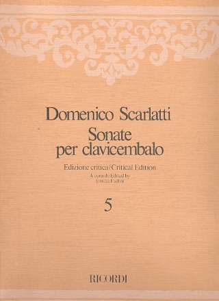 Sonate per clavicembalo vol.5 (214-273)