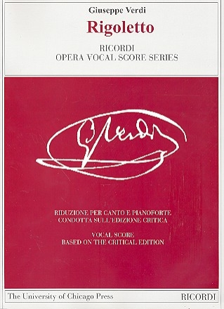 Rigoletto Klavierauszug (en/it, broschiert)