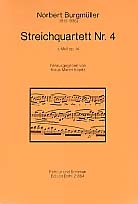 Streichquartett a-Moll op.14,4 Partitur und Stimmen