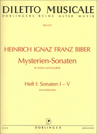 Mysterien-Sonaten fr Violine und Bc Nr.1-16 (Setausgabe DM1237-1239)