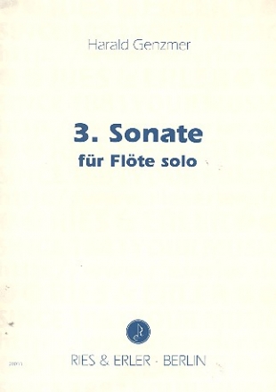 Sonate Nr.3 fr Flte