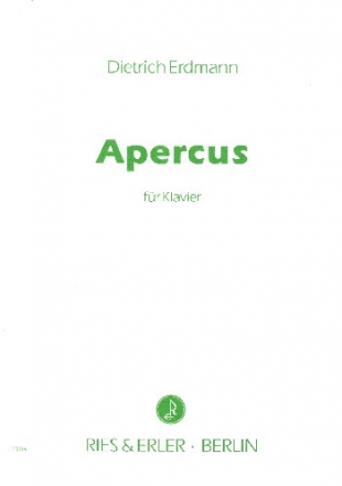 Apercus fr Klavier