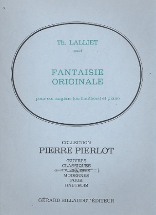 Fantaisie originale op.6 pour cor anglais (ob) et piano