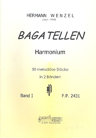 Bagatellen Band 1 50 melodise Stcke (1-25) fr Harmonium