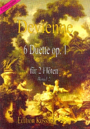 6 Duette op.1 Band 2 (Nr.4-6) fr 2 Flten Spielpartitur