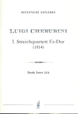Streichquartett Es-Dur Nr.1 Studienpartitur (1814) 