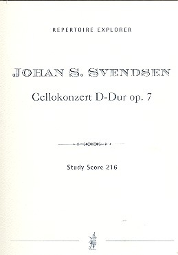 Konzert D-Dur op.7 fr Violoncello und Orchester Studienpartitur