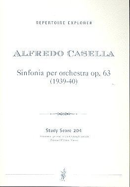 Sinfonia per orchestra op.63 Studienpartitur 