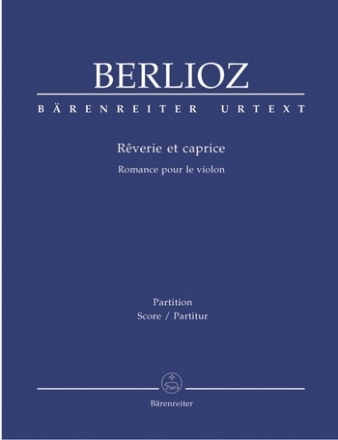 Reverie et caprice fr Violine und Orchester Partitur