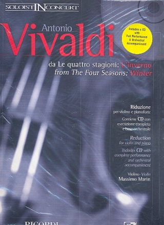 L'inverno da le quattro stagioni (+CD) per violino e pianoforte