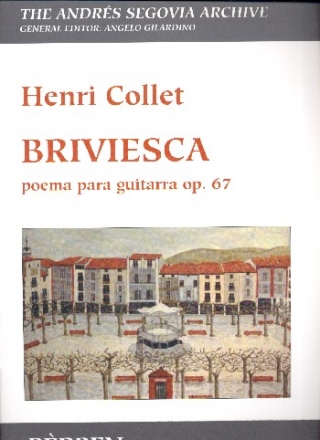 Briviesca op.67 poema para guitarra