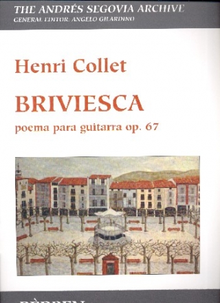 Briviesca op.67 poema para guitarra