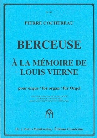 Berceuse -  la mmoire de Louis Vierne pour orgue