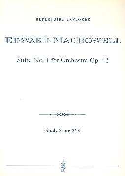 Suite Nr.1 op.42 fr Orchester Studienpartitur